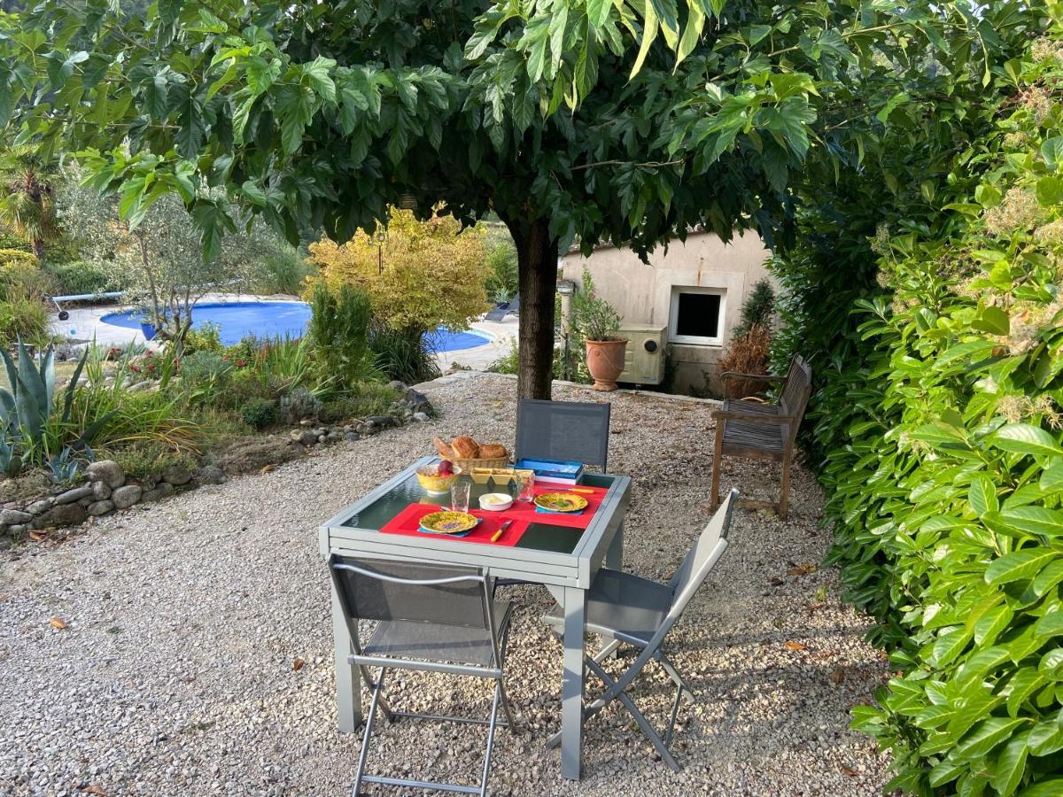 Les Ollieres Sur Eyrieux - La Maison Du Bonheur Exterior foto